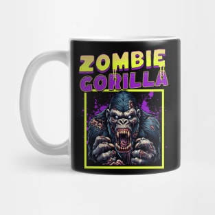 Zombie Gorilla funny Mug